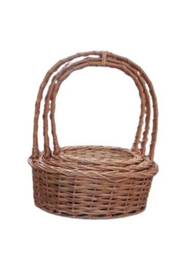 Decorative Brown Bamboo Basket