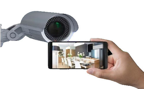 Waterproof Plastic Electrical Bullet CCTV Security Camera With High-Definition Resolution