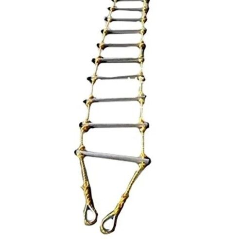 Brown Polypropylene PP Rope Ladder For Fire Department