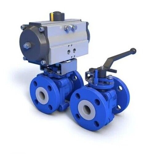 Ptfe Lined Ball Valve For Industrial Applications Use