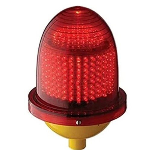 Red Aluminium Aviation Obstruction Lamp