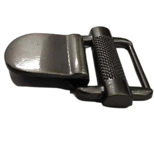 Polished Finish Zinc Material Shoe Buckle