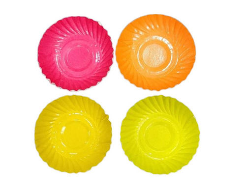 8 Inch Round Paper Snacks Plates