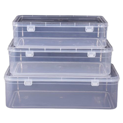 Rectangle Plastic Jewellery Boxes, For Jewellery Item Storage at best price  in Surat