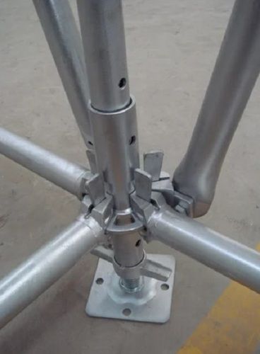 Color Coated Silver Stainless Steel Scaffolding Structure