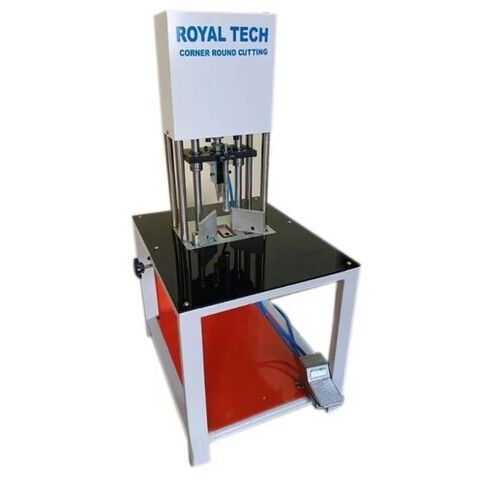 Pneumatically Operated Round Corner Cutting Machine