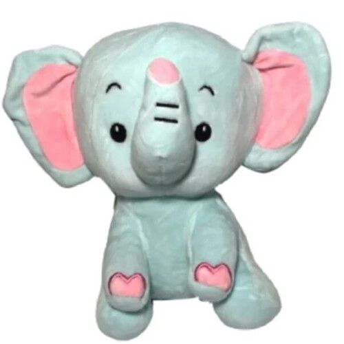 Multi Color Polyester Elephant Soft Toy For Kids