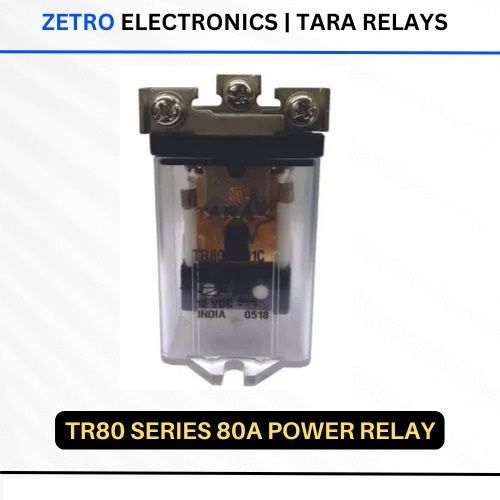 TR80 Series 12V 24V 80A Power Relays