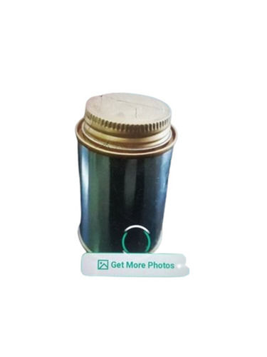 Round Shape Glossy Finish Corrosion Resistant Leak Resistant Metal Tin Containers