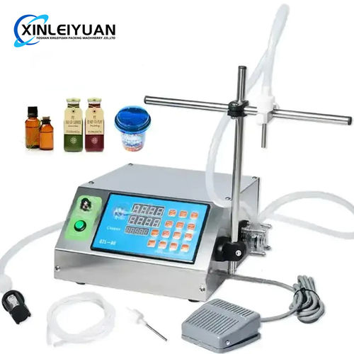 Peristaltic Pump Bottle Water Filler Liquid Vial Desktop Filling Machine