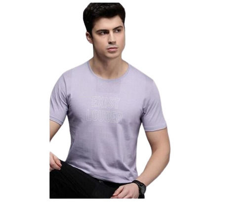 Mens Cotton Round Neck T Shirt