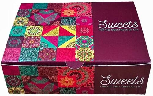 sweet packaging box