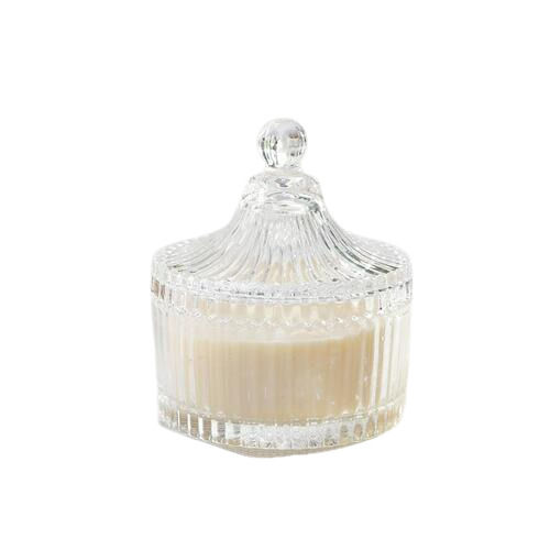 Soya Wax Scented Candles - Jar Packaging, Smokeless & Handmade | Color Changing, White, Attractive Pattern, Perfect for Parties & Decoration