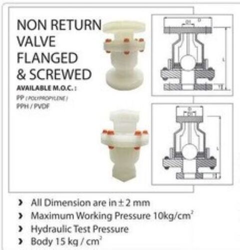 Non Return Valve Flanged Screwed