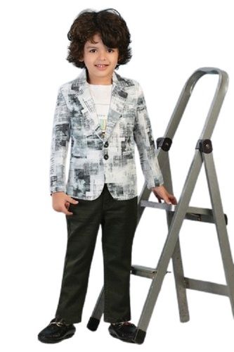 Kids Suit Set With T Shirt