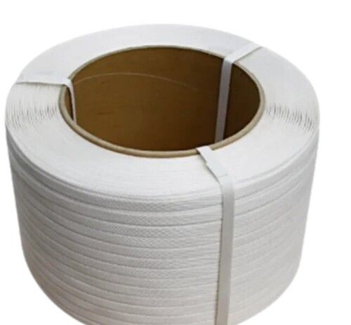 White Color Round Shape Packaging Strap 