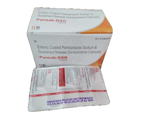 Enteric Coated Pantoprazole Sodium and Sustained Release Domperidone Capsules