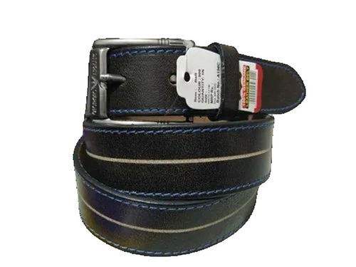 Daily Wear Lightweight Regular Fit Plain Leather Fashion Black Belts for Mens