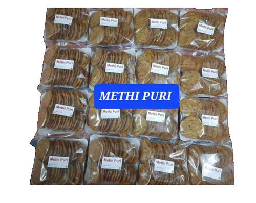 A Grade 100 Percent Purity Nutrient Enriched Healthy Round Methi Khakhra