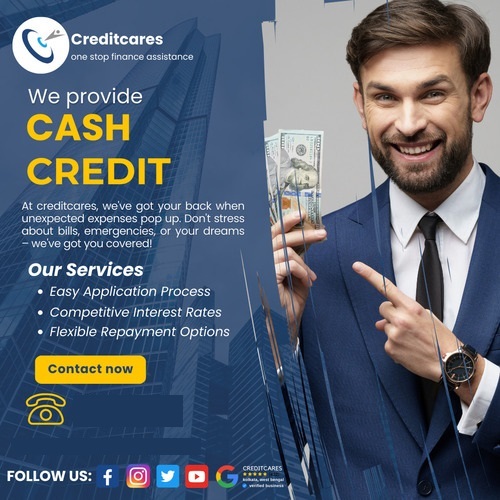 Cash Credit Loan Services By CREDITCARES