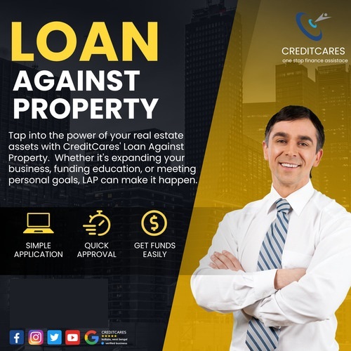 Loan Against Property Services By CREDITCARES