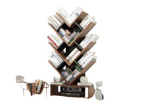 Polished Wooden Bookshelf