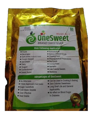 Hygienically Packed A Grade 100 Percent Purity Healthy Sweet Taste Artificial Sweeteners