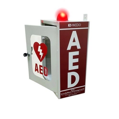 Standard Mild Steel Aed Cabinet With Siren or Without Siren