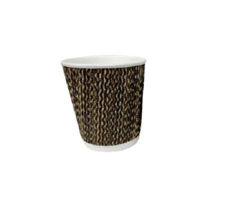 Light Weight Leak Proof Ripple Paper Cups 210ml