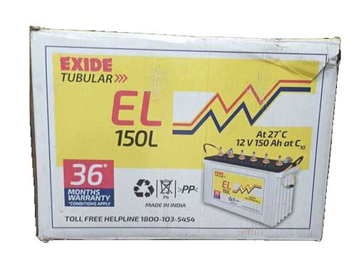 Long Lasting Heavy-Duty Vibration Free Heat Resistant Exide Inverter Battery