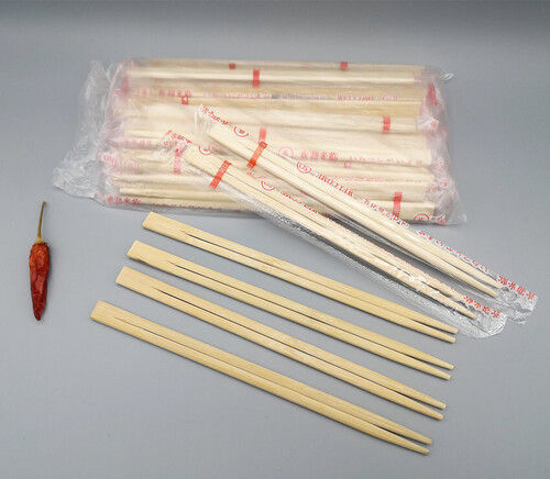 Brown Bamboo Plain Chopstick Twin