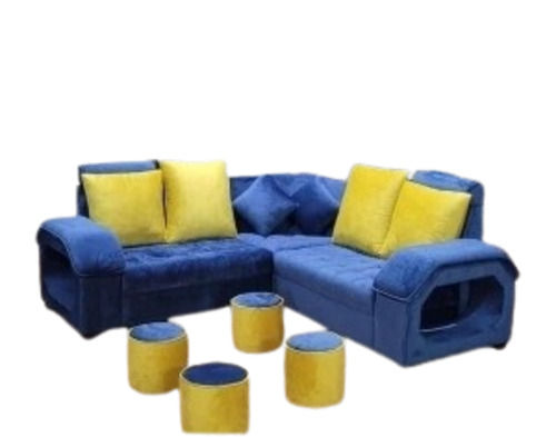 Designer Blue Upholstery Sofa