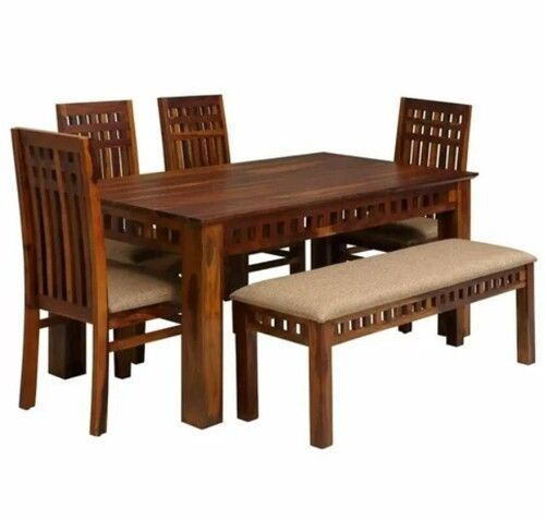 6 Seater Wooden Dining Table For Home