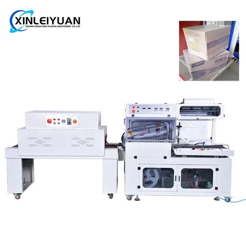 Carton Box Bottle film wrapping machine