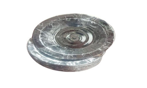 Lightweight Round Plain Disposable Silver Paper Bowls