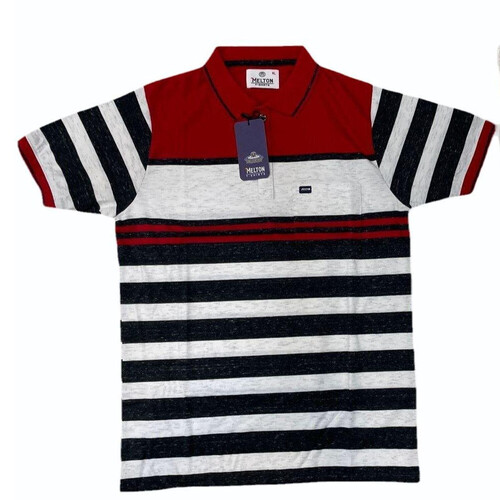 Mens Collar T Shirts - Color: All Color