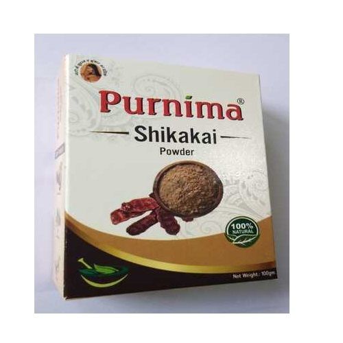 100% Natural Purnima Shikakai Powder 100 Gram Pack