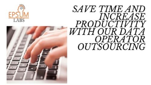 Data Entry Operator Outsourcing