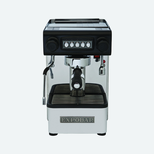 Expobar Office Control Espresso Machine - Stainless Steel, Grey | Fully Automatic With Four Programmable Doses, Commercial Steam Wand And Hot Water Outlet