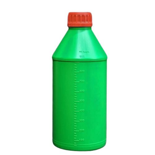 1000 ML Round Up Type HDPE Bottle With ViewStrip