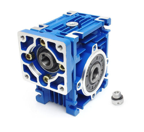 Worm Type Gearbox 0.5 Hp Ratio 15:1 Speed Reducer 1500 / 1440 Rpm To 96/100 Rpm