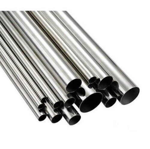 Silver Color Round Shape Stainless Steel 202 Pipe For Construction