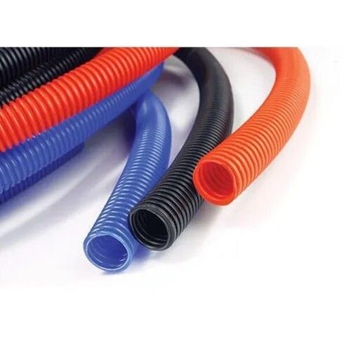 Multi Color Round Shape Corrugated Flexible Pipes