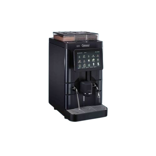 La Carimali Silverace Fully Automatic Coffee Machine - Stainless Steel, Lcd Display, Black Color | User-friendly Touch Controls, Advanced Brewing Technology, Versatile Espresso Options, High-quality Build For Durability