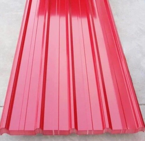 Red Color Coated Roofing Sheets For Industrial