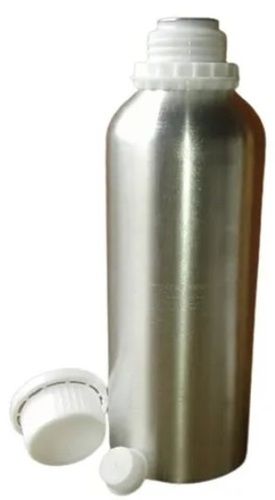 Aluminum Bottle - 1 Litre Capacity, Silver, Screw Cap Design | Ideal for Office Use, Made in India