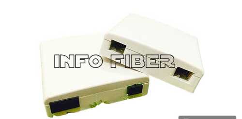 2 Port Fiber Optic FTTH Termination Unit  For Networking Devices