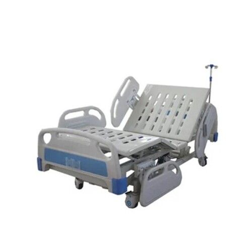 220 Voltage Four Function ICU Electric Bed ABS Railing