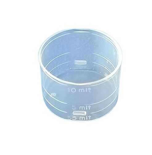 Transparent Plastic Medicine measuring cup for pharmaceutical