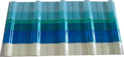 Multi Color Waterproof Plain Plastic Roofing Sheets